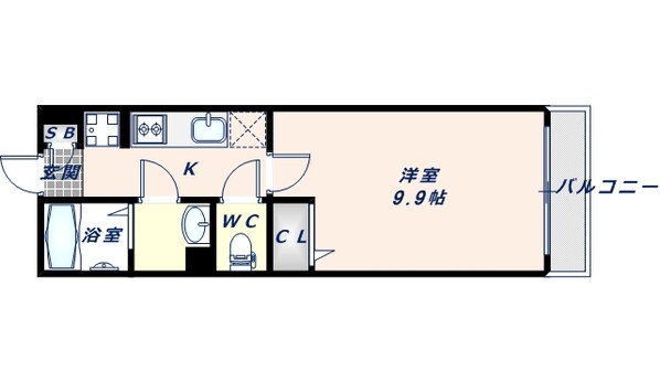 布施駅 徒歩5分 2階の物件間取画像